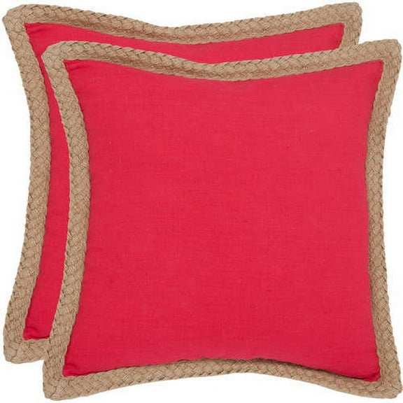 Safavieh Sweet Sorona Solid Pillow, Set of 2