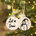 thumbnail image 2 of 30 Uds etiquetas de madera adornos navideños de madera, adornos colgantes etiquetas de madera, 2 of 5