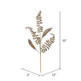 thumbnail image 2 of Vickerman 33" Champagne Fern Leaf Glitter Artificial Christmas Spray. Includes 6 sprays per pack., 2 of 2