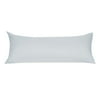 Unique Bargains Long Pillowcases Microfiber Body Pillow Covers Light Gray 20"x48"