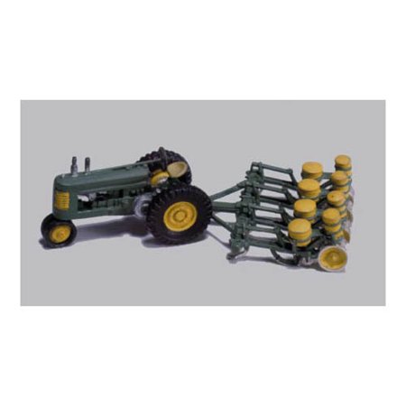 HO Seeder & Tractor, 1938-46 Multi-Colored