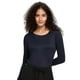 thumbnail image 1 of Camisa de manga larga Underscrub COZYFIT para mujer azul marino 2XL, 1 of 6