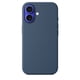 thumbnail image 3 of Funda de silicona líquida para iPhone 16 con MagSafe, color liso y suave, 6.1", 3 of 8
