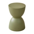 thumbnail image 3 of Reposapiés redondo otomano, decoración moderna, taburete versátil para cambiar zapatos, reposapiés para dormitorio, mesita de noche, apartamento, sala Verde claro, 3 of 8