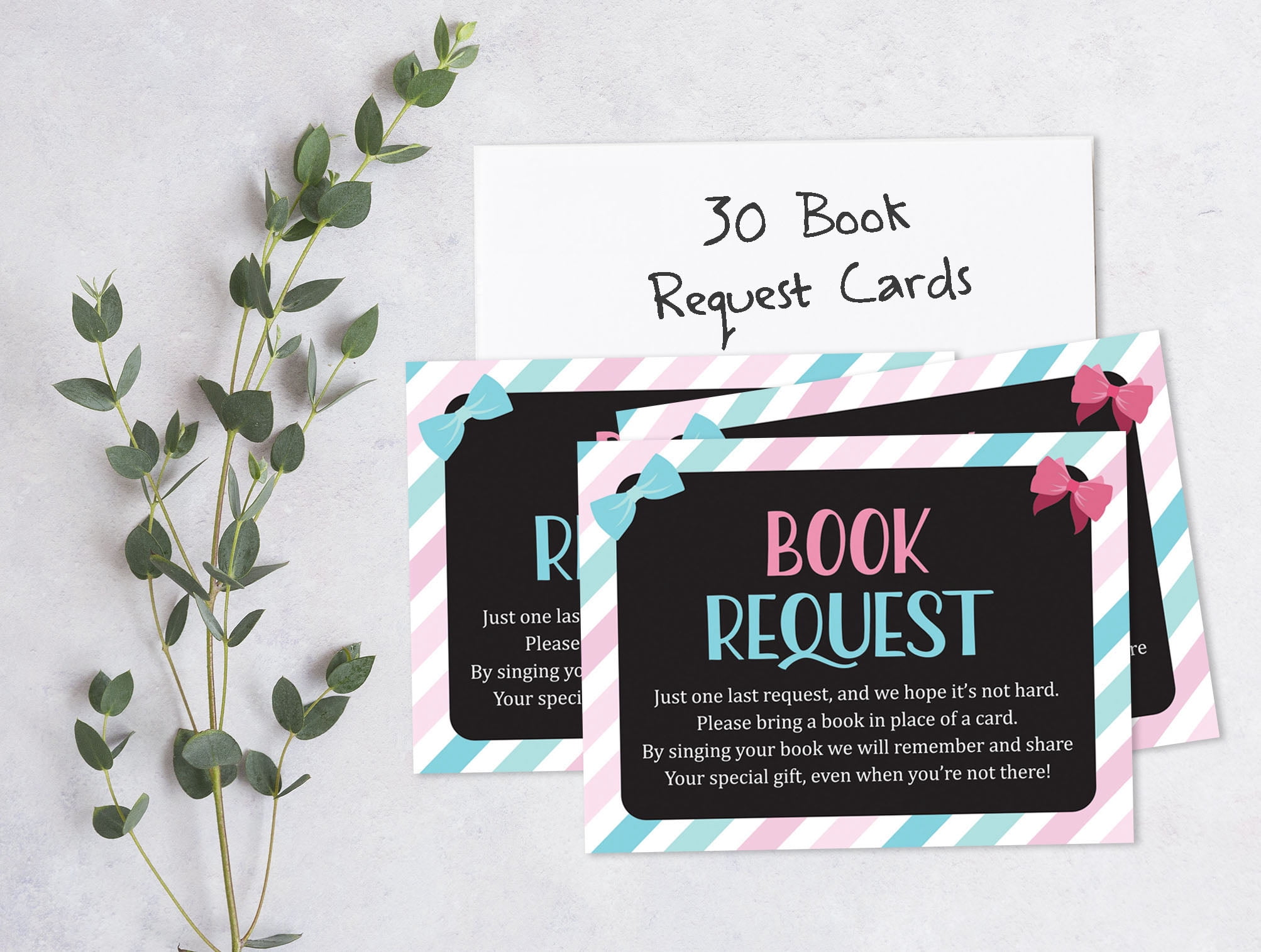 Inkdotpot 30 Books For Baby Shower Request Cards Bring A Book Instead Of A Card Gender Reveal Its a Boy Its a Girl Baby Shower Invitations Inserts Games