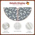thumbnail image 3 of Disketp Poodle Dog Christmas Tree Skirt, Christmas Tree Decorations, Christmas Decor, Tree Mat Decoration(30-48IN)-30", 3 of 6