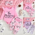 thumbnail image 6 of CAUYDY 0 3 6 9 12 18 Months Preemie Girls Clothing Baby Girl Long Sleeved Bodysuit Layette Set Newborn Fall Winter Romper Cute Toddler Gift Light Purple Sizes 3-6 Months, 6 of 6