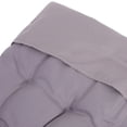 thumbnail image 3 of WRITWAA Coussin de Lit de Jour Gris en Coton Support de Siège pour Porche 1 Ensemble, 3 of 8