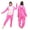 Pink, variant on Halloween Pajamas Set - Full Body Role Play Jumpsuit - Comfy Holiday Party Wear for Fans (Blue) Size: 120