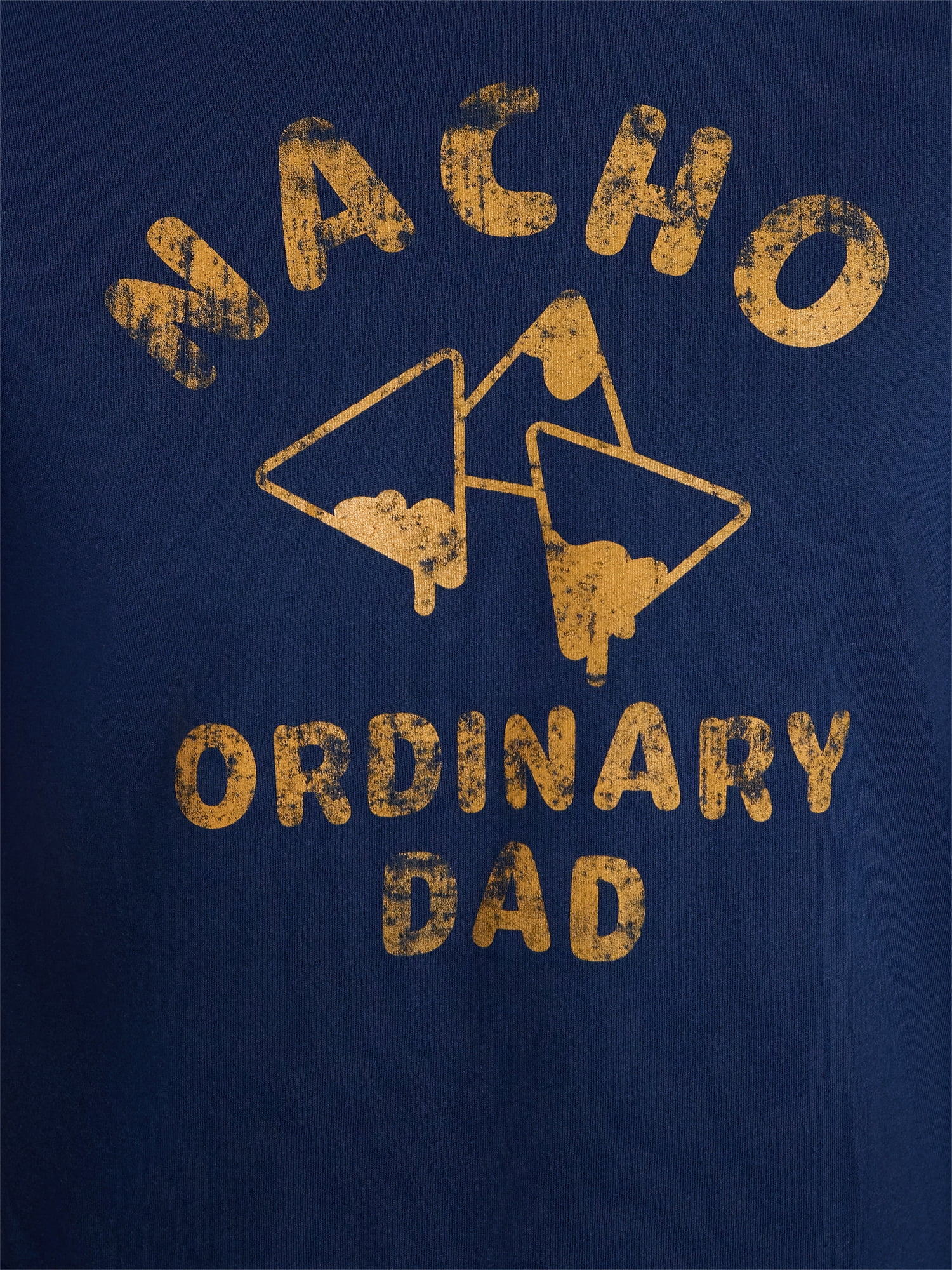 Father's Day Men's Nacho Ordinary Dad Graphic Tee by Way to Celebrate, Sizes XS-5XL