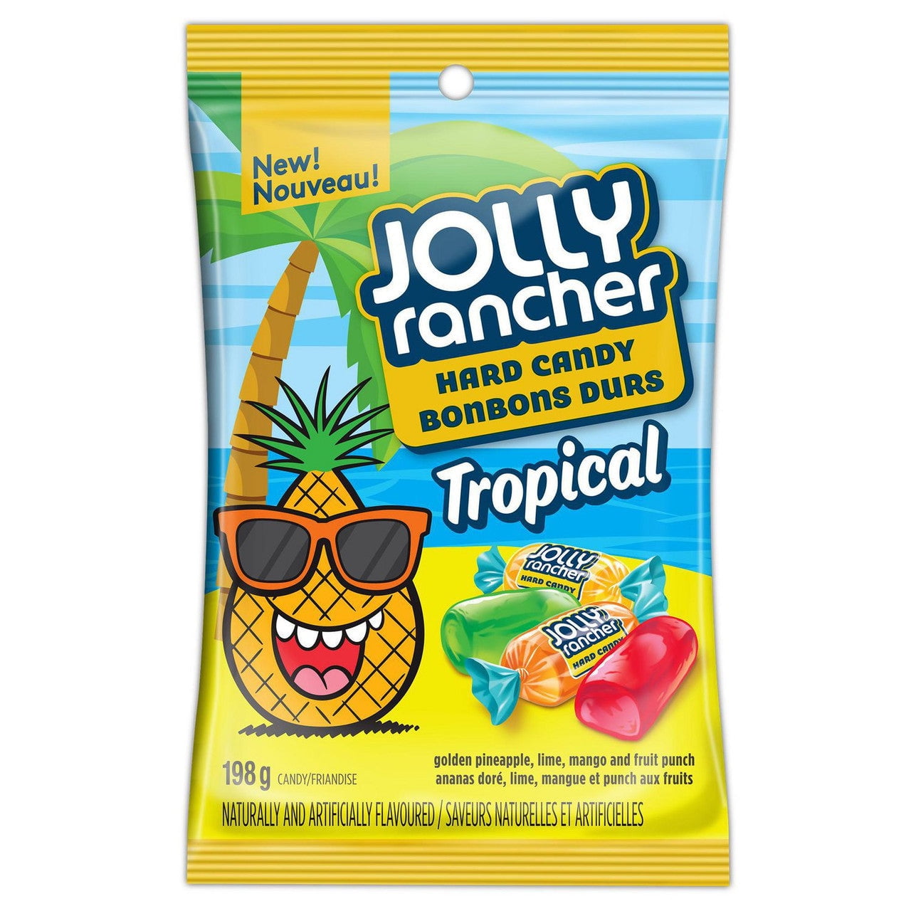 JOLLY RANCHER Tropical Hard Candy, 198g/7 oz., (3 Pack) {Imported from Canada}