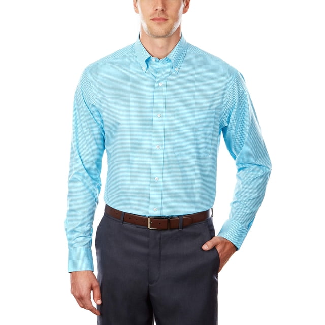 Camisa de vestir Tommy Hilfiger, corte regular, a cuadros vichy, no planchados, para hombre