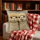 thumbnail image 1 of Bonita funda de almohada bordada de pelusa corta de 45 cm | Funda de almohada decorativa para sofá, dormitorio y sala de estar | Cojín decorativo suave para el hogar, 1 of 5
