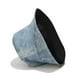 thumbnail image 4 of XYIYI Lindo sombrero de cubo para playa, sombreros de pescador para mujer, reversible de doble cara, 4 of 5