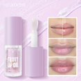 thumbnail image 3 of Brillo de labios hidratante, brillo de labios transparente, Aceite hidratante, potenciador de brillo de labios, maquillaje líquido, cosmético, 3 of 7