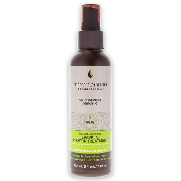 Nourishing Repair Leave-In Protein Treatment by Macadamia for Unisex - 5 oz Treatment