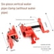 thumbnail image 3 of Abrazaderas de Tornillo para Tubos de 3/4 de Pulgada, Juego de Abrazaderas de Madera, Abrazaderas de Liberación Rápida, Abrazaderas Metálicas, Color Rojo., 3 of 6