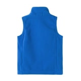 Kids Chinese New Year Tang Vest - Fleece Lined Sleeveless Jacket With Panda Embroidery