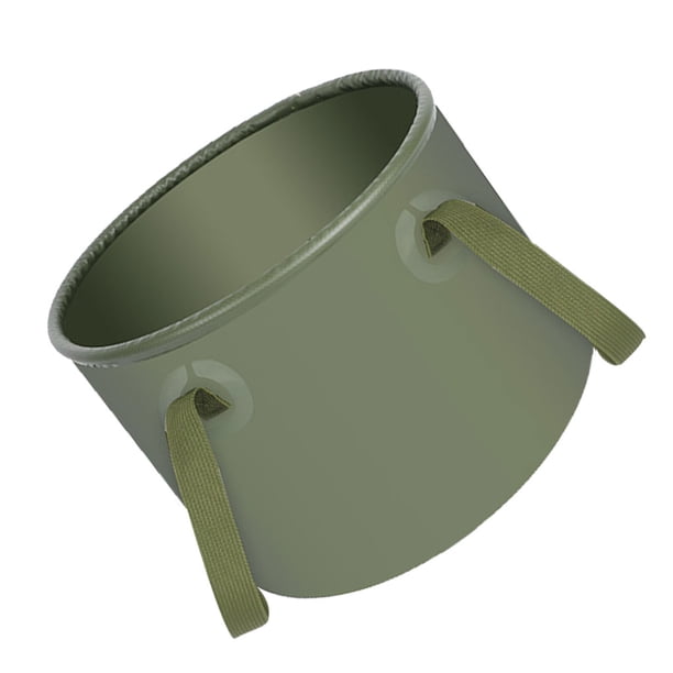 Eigraketly Cubo de agua plegable, contenedor de almacenamiento de pesca, suministro de lavabo de limpieza Pescar