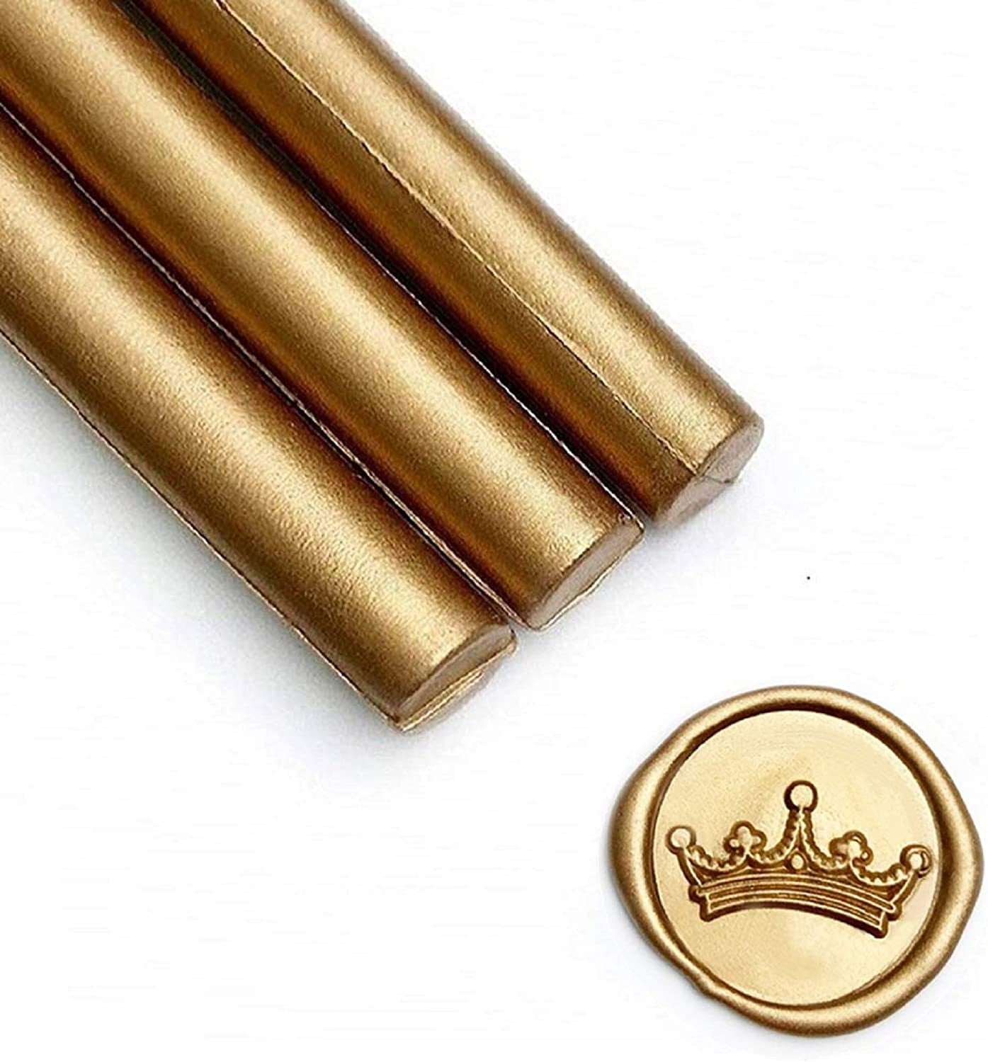  Antique Gold Wax Seal Sticks 20pcs, Andotopee Glue Gun Wax  Seal Sticks For Wax Seal Stamp, Premium Sealing Wax For Envelope Letter  Seal Wedding Invation Craft Adhesive, Great Gift Ideas