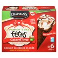 thumbnail image 2 of Chapman's Holiday Moments Winter Cocoa Ice Cream Cone in a Box, 6 x 120mL, 2 of 9