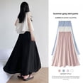 thumbnail image 2 of Ropa de mujer Pantalones Yamamoto de primavera para mujer Pantalones casuales de verano de color sólido fino para mujer Pantalones de pierna ancha, 2 of 5