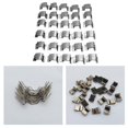 thumbnail image 1 of 80 unidades/paquete de de invernadero de material acero inoxidable y clips W sin repuestos de Sharpla Clips de acristalamiento, 1 of 8