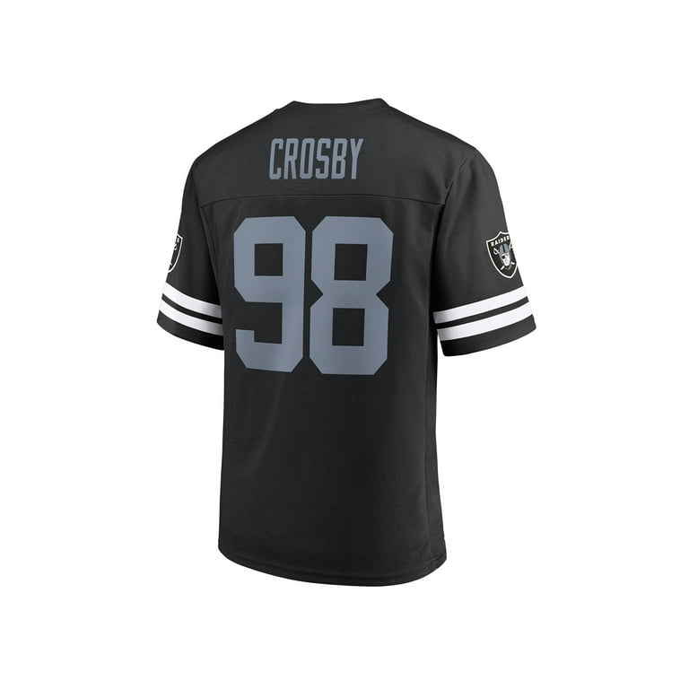 RAIDERS CROSBY 98 NFL ウニフォーム 2XL Maxx Crosby #98 Las Vegas Raiders Nike WHITE Jersey 2XL | eBay