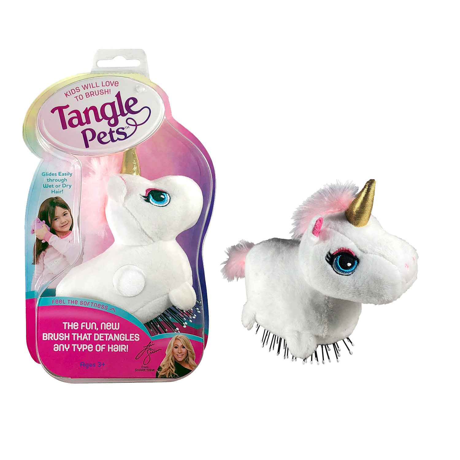 Tangle Pets Brush, Choose Sparkles the Unicorn or Cupcake the Cat - image 4 of 8