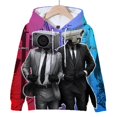 thumbnail image 2 of Sudadera con capucha con estampado 3D de juguete skibidi para hombre y mujer, jersey de moda informal con dibujos animados para niños y niñas, camiseta deportiva popular, 2 of 5