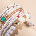 thumbnail image 3 of 2 Piezas Pulsera En Capas De Color De Contraste Simia Oso De Fresa, 3 of 5