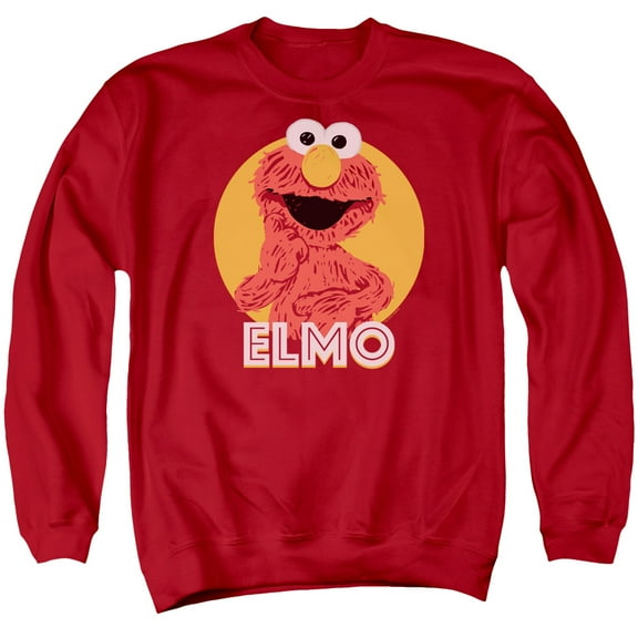 Sesame Street - Elmo Scribble - Crewneck Sweatshirt - X-Large