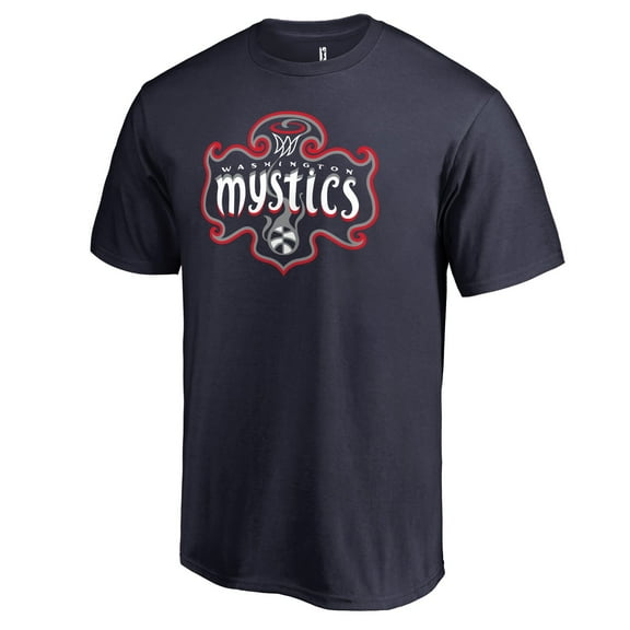 Men's Navy Washington Mystics Primary Logo T-Shirt