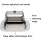 thumbnail image 4 of Stainless Steel Sandwich Box with Lid Classic 2-Piece Design Smör, 4 of 4