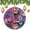 pattern-2633, variant on Christmas Ornaments Mom Mama Mother's Day Custom 3" Ceramic 2024 Xmas Ornament Christmas Decorations Ceramic Ornaments Mothers Day Bouquet Purple Flowers Ceramic Ornament