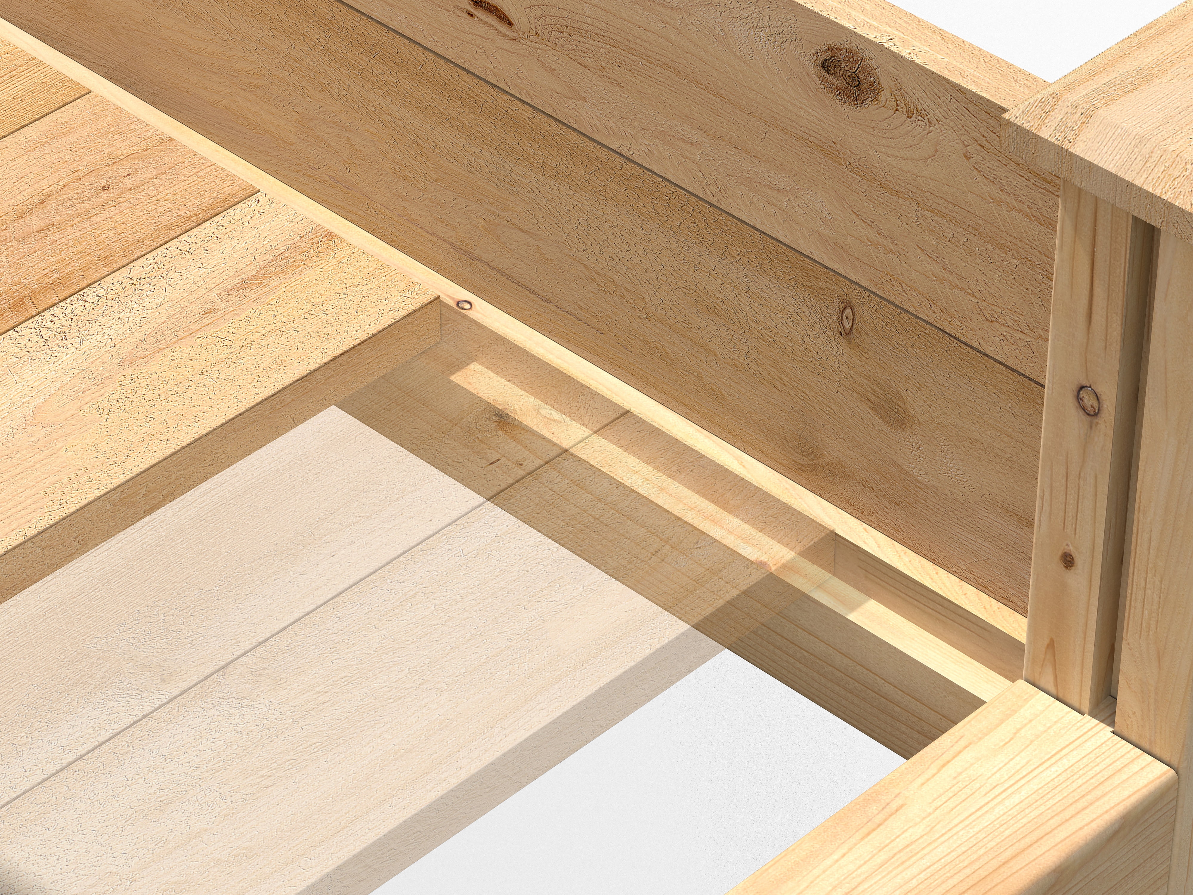 Greenes Fence 48" x 24" x 31" Original Cedar Raised Garden Bed