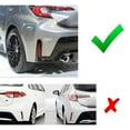 thumbnail image 2 of OEM-Spec Smoked Lens 48-SMD Full LED Rear Bumper Reflector Light Trims For 2023-up Toyota GR Corolla (E210), Function as Tail or Rear Fog Lights, 2 of 9