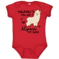 thumbnail image 3 of Inktastic Mawmaw's You Say Alpaca My Bags Boys or Girls Baby Bodysuit, 3 of 5