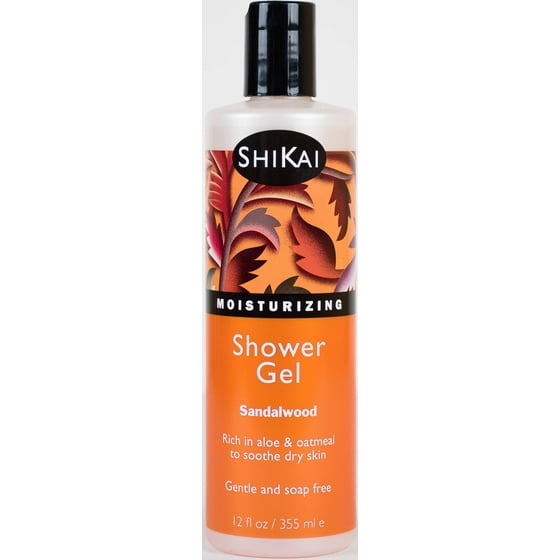 Shikai Moisturizing Shower Gel Sandalwood 12 Oz