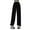 Black, variant on AherBiu Plus Size Pants for Women Elastic High Waisted Cinch Bottom Sweatpants Joggers Trousers with Pockets