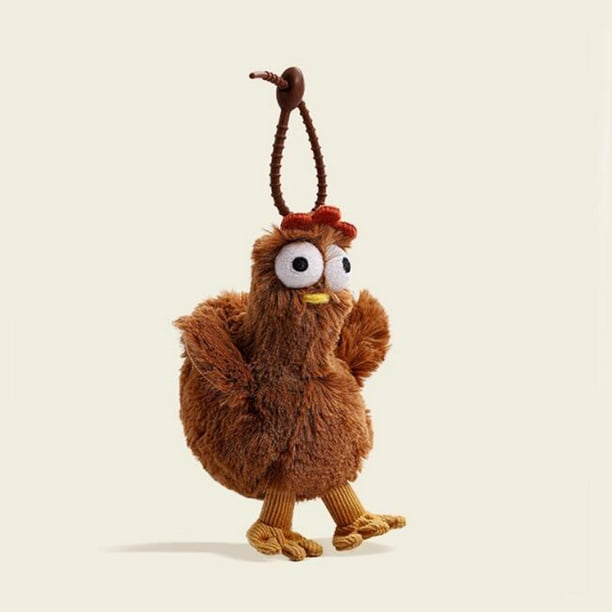Llavero de muñeca animal Fernando MARRÓN