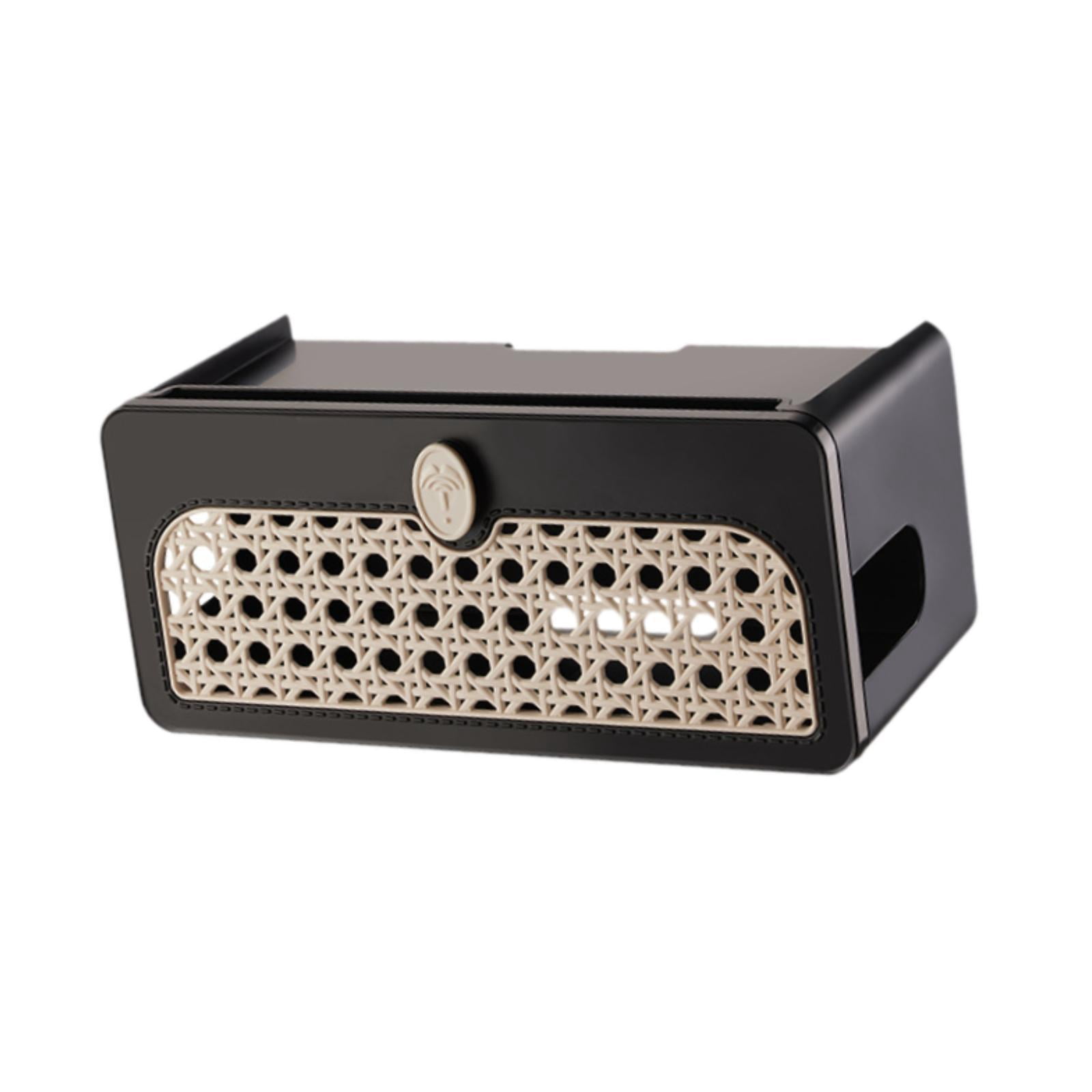 TISHITA Router Storage Box Cable Management Box Multifunction Storage Case Portable Cord Organizer Router Shelf for Desktop Household