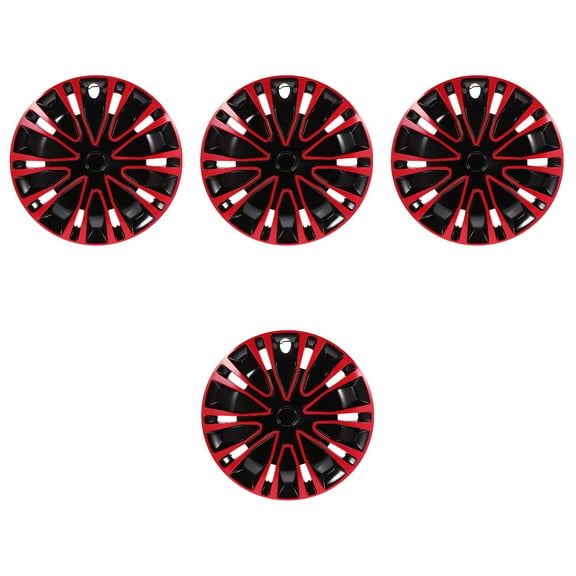 4 Pieces Conical Car Hub Cap Automotive Hubcap Decorative Wheel Cover