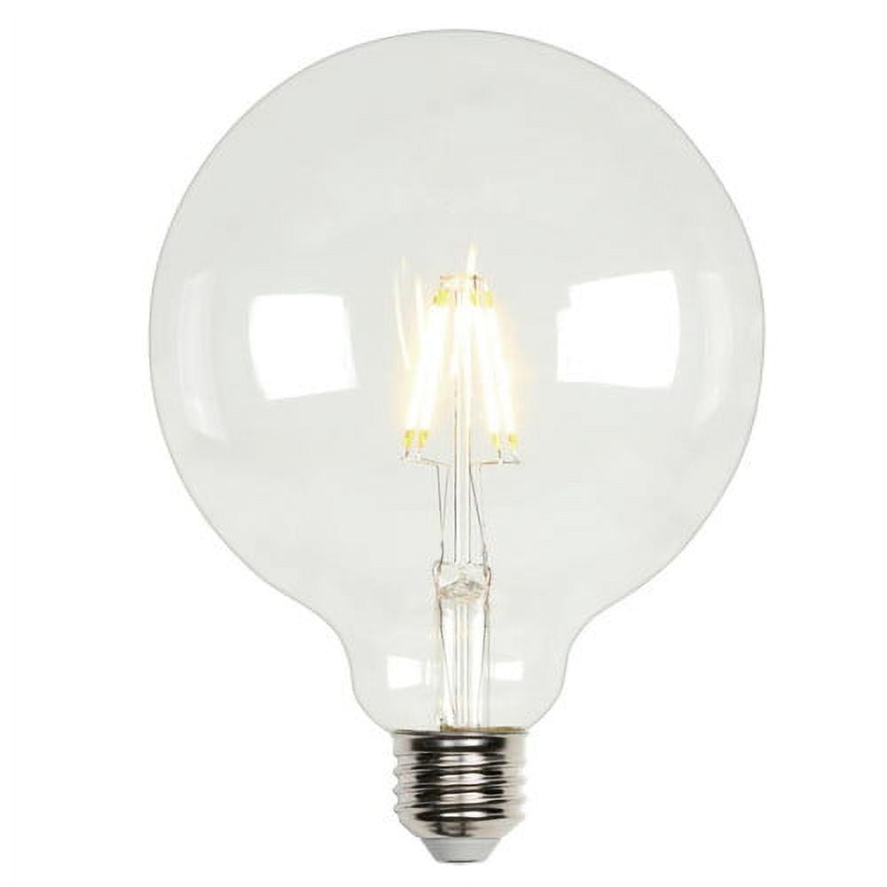 Westinghouse 3317400 40W Equivalent G40 Dimmable Clear Filament Led Light Bulb with Medium Base