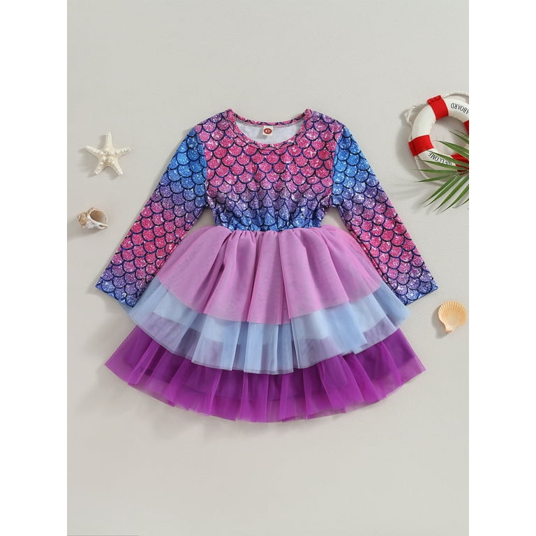 4t top mermaid dress