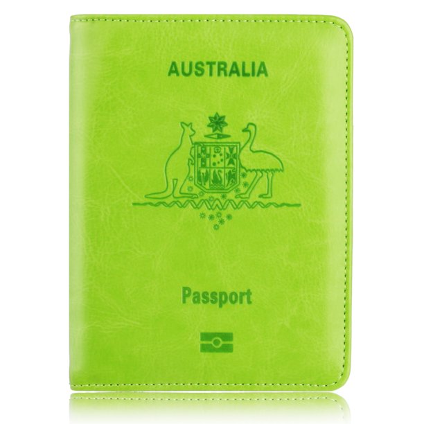 Funda protectora antimagnética para pasaporte, de piel sintética, para pasaporte, tarjetero, tarjetero