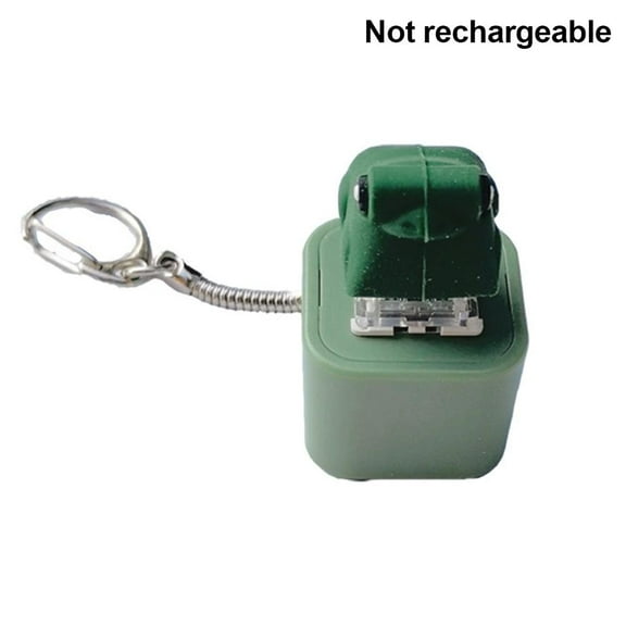 QHUDLV Frog Croaking Fidget Toy, Rechargeable Sound Stress Reliever Keychain for Kids & Adults Anxiety Relief