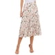 thumbnail image 1 of Falda Floral de Chiffon para Mujeres Inspire Chic, Falda Midi Bohemia de Volantes en Capas, L Beige-1, 1 of 6