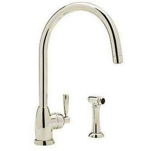 Rohl U4846 Mimas Kitchen Faucet and Metal Lever Handle, Available in Various Colors
