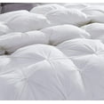 thumbnail image 3 of SK Linen Comforter Queen/Full/Full XL Sized 88 by 88 inch White 100% Microfiber Fabric, 1 Piece Quiled Box Comforter (Comforter Cover Not Included), 3 of 4